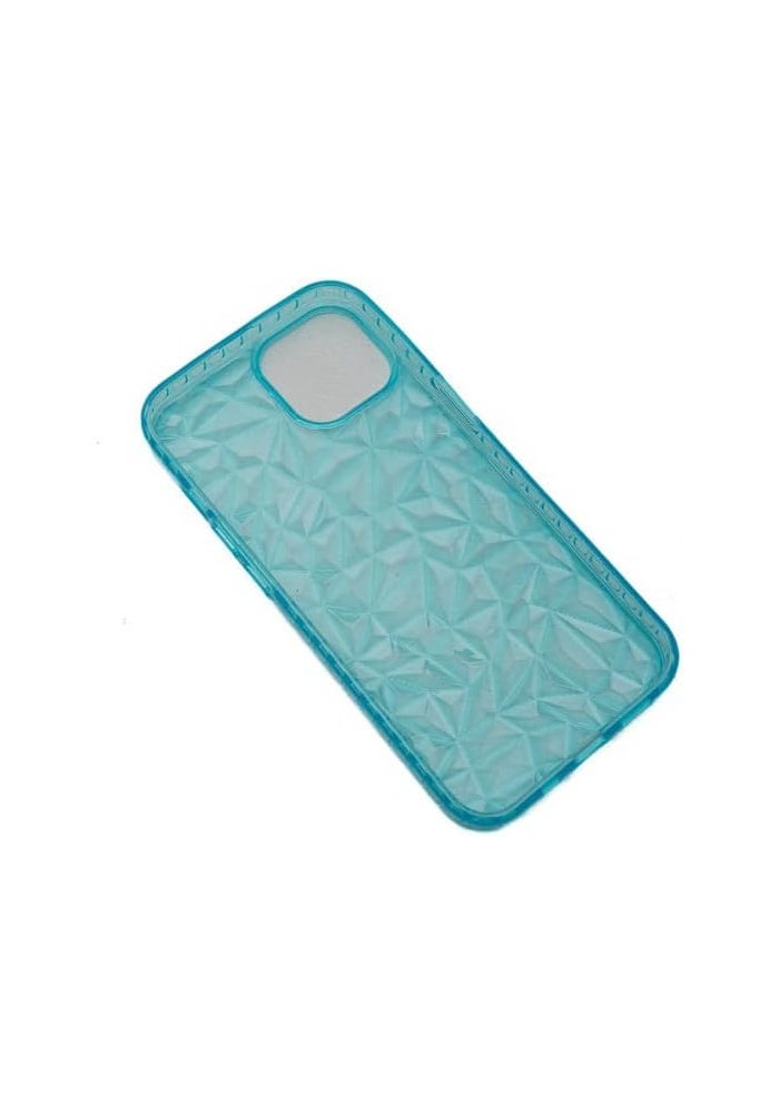 Daiso Crystal Cut Smartphone Case for Size 14 - Blue - Image 1